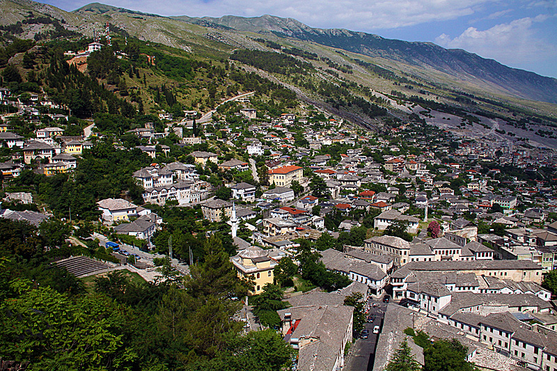 Albánsko - Gjirokastra (2)