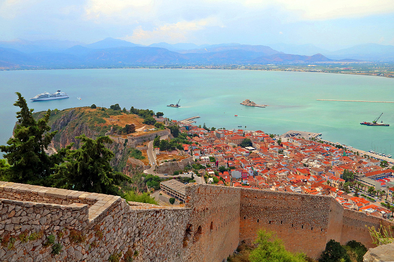 Grecko - Nafplio, pevnosť Palmidi (1)