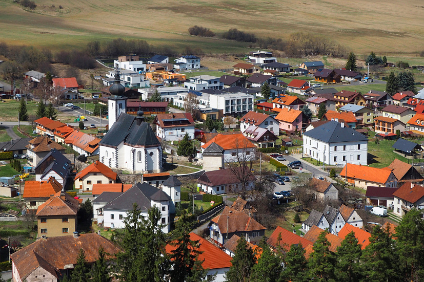 Liptovský Ján - kostol sv. Jána Krstiteľa